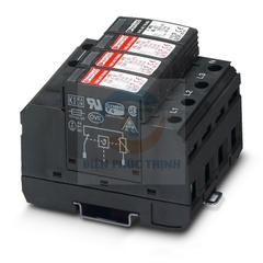 2838209 - Thiết bị chống sét lan truyền VAL-MS 230/3+1 / Surge arrester consisting of base element and ground connectors Phoenix Contact
