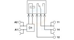 2966171 - Mô-đun rơ-le / Relay Module PLC-RSC- 24DC/21 hãng Phoenix Contact
