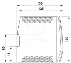 1110466 - Bộ cấp nguồn / Power supply unit UNO2-PS/1AC/24DC/120W hãng Phoenix Contact