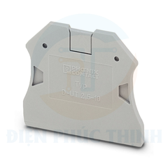 3047028 - End cover / Nắp che cho cầu nối dây D-UT 2,5/10 hãng Phoenix Contact