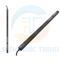 E24B11M / Thanh Phân Phối Điện Panduit - PDU Cơ Bản - 32A - (20)C13, (4)C19 - IEC 60309 2P+E 6h IP44-3M - Top Fed - Đen