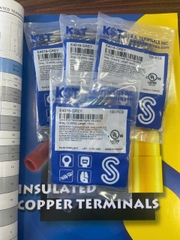 KST-E4018 / Đầu cosse pin rỗng bọc nhựa 4 mm2 - NYLON-INSULATED CORD END TERMINALS (E SERIES) hãng KST