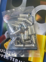 KST-EN50-25 / Đầu cosse pin rỗng trần 50 mm2 - NON-INSULATED CORD END TERMINALS hãng KST