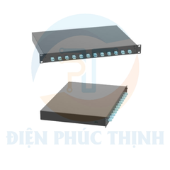 FD1W12AQDLCZ / Khay Chứa Sợi Quang Panduit - 12 Bộ Chuyển Đổi LC Duplex