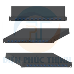 FD1W12BUDLCZ / Khay Chứa Sợi Quang Panduit - 12 Bộ Chuyển Đổi LC Duplex