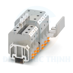 3010013 - Cầu đấu dây / Terminal Block UKH 95 - vặn vít 35-95mm2, dòng 232A, rộng 25mm, màu xám - Phoenix Contact