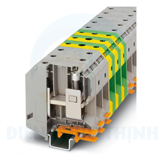 3010013 - Cầu đấu dây / Terminal Block UKH 95 - vặn vít 35-95mm2, dòng 232A, rộng 25mm, màu xám - Phoenix Contact