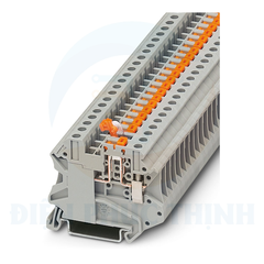 3046171 - Cầu đấu dây ngắt kết nối bằng dao cắt / Knife-disconnect terminal block 6mm² UT 4-MT-P/P hãng Phoenix Contact