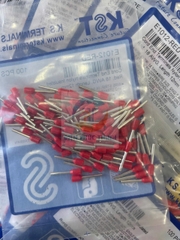 KST-E1012 / Đầu cosse pin rỗng bọc nhựa 1 mm2 - NYLON-INSULATED CORD END TERMINALS (E SERIES) hãng KST