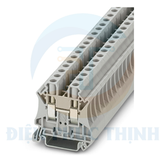 3044131 - Cầu đấu dây / Terminal Block UT 6 vặn vít 6mm2, dòng 41A, rộng 8.2mm, màu xám - Phoenix Contact