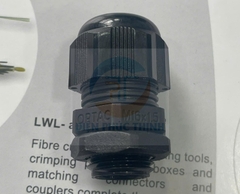 OMRB03-R / Ốc Siết Cáp Ortac Nhựa Màu Đen M16x1.5 Halogen Free Đạt Chuẩn VDE / EU