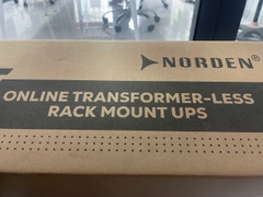 CN7001MPI-RM / Bộ Lưu Điện Trực Tuyến Gắn Giá Đỡ Norden Không Biến Áp Loại MAX-POWER 1kVA - Online Transformerless Rack Mount UPSS (MAX-POWER SERIES)