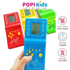 Đồ Chơi Máy Bắn Game Cầm Tay – Máy Điện Tử Xếp Hình Giải Trí Cho Bé Phát Triển Kỹ Năng Tư Duy -POPIKIDS