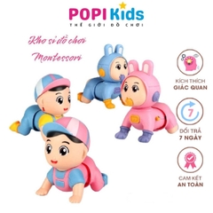Đồ Chơi Em Bé Tập Bò, Kích Thích Bé Tập Bò Với Nhạc Vui Nhộn, Đồ Chơi Vận Động Phát Triển Kỹ Năng Cho Bé Trai Và Bé Gái - POPIKIDS