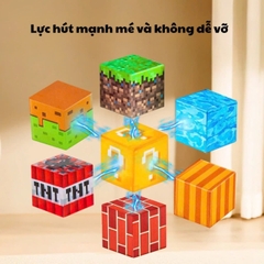 Khối Nam Châm Từ Tính Đa Dạng Màu Sắc - Đồ Chơi Lắp Ráp Khối Xây Dựng -POPIKIDS