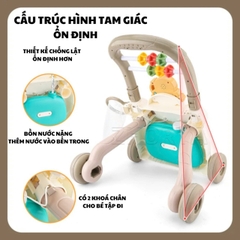Xe Đẩy Tập Đi Đa Năng Phát Nhạc Kiêm Bàn Đồ Chơi Cho Bé Từ 6 Tháng Tuổi – Giúp Bé Vững Bước Đầu Đời -POPIKIDS