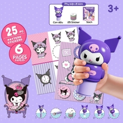 Đồ Chơi Con Dấu Sticker Ma Thuật Cho Bé Với Nhiều Kiểu Dáng Kèm Bộ 25 Nhãn Dán Đa Dạng -POPIKIDS