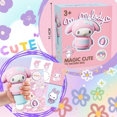 Đồ Chơi Con Dấu Sticker Ma Thuật Cho Bé Với Nhiều Kiểu Dáng Kèm Bộ 25 Nhãn Dán Đa Dạng -POPIKIDS