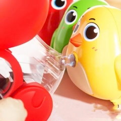 Đồ Chơi Vặn Cót Gà Nối Đuôi Nhau Gà Con Chạy Theo Hàng Vui Nhộn, Kích Thích Bé Tập Bò, Không Cần Pin Gà vặn cót nối đuôi nhau mã 1107- POPIKIDS