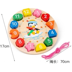 Combo 6 Món Đồ Chơi Gỗ Montessori – Bé Vừa Học Vừa Chơi, Phát Triển Toàn Diện Combo 6 loại 1 (thả khối vuông loại to 12cm)- POPIKIDS