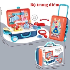 Bộ Đồ Chơi Vali Kéo Nghề Nghiệp – Bác Sỹ, Kỹ Sư, Nấu Ăn, Trang Điểm Cho Bé Khám Phá Tài Năng- POPIKIDS