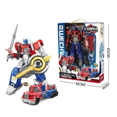 Robot Optimus Biến Hình – Đồ Chơi Robot Biến Hình Thành Xe Và Xe Biến Hình Thành Robot Cho Bé -POPIKIDS