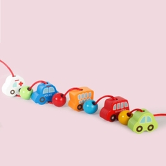 Đồ Chơi Xâu Hạt Gỗ 75 Chi Tiết Cực Dễ Thương Giúp Bé Rèn Luyện Sự Khéo Léo -POPIKIDS