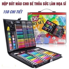 Hộp Màu 150 Chi Tiết Cho Bé – Thỏa Sức Tô Vẽ, Kích Thích Sáng Tạo Nhua96