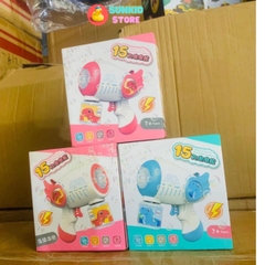 Súng đồ chơi bắn bong bóng xà phòng , tặng 1 lọ nước xà phòng, đồ chơi giải trí cho các bé.- POPIKIDS