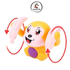 Đồ Chơi Con Khỉ Nhào Lộn Giải Trí Cho Trẻ Em – Khỉ Con Xoay 360 Độ Có Nhạc Và Đèn Đáng Yêu -POPIKIDS