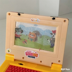 Đồ Chơi Máy Tính Laptop Có Nhạc Cho Bé Máy Tính Có Chuột Kèm Đèn Led Phát Nhạc Giúp Bé Tránh Xa Điện Thoại- POPIKIDS