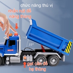 Xe Ô Tô Đồ Chơi – Xe Tải Cỡ Lớn Cao Cấp Cho Bé, Đồ Chơi Mô Hình Ô Tô Thông Minh Cho Trẻ Em -POPIKIDS