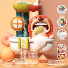 Bồn Tắm Phun Nước Hình Sư Tử – Đồ Chơi Nhà Tắm Vui Nhộn Cho Bé Yêu- POPIKIDS