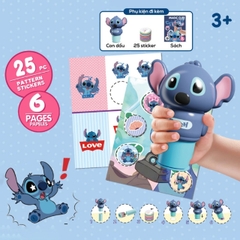 Đồ Chơi Con Dấu Sticker Ma Thuật Cho Bé Với Nhiều Kiểu Dáng Kèm Bộ 25 Nhãn Dán Đa Dạng -POPIKIDS