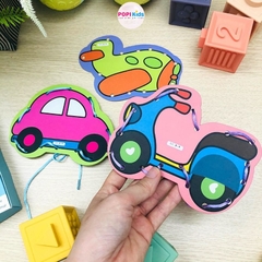 Bộ Đồ Chơi Xỏ Dây Hình Con Vật Ngộ Nghĩnh – Tăng Khả Năng Tập Trung & Khéo Léo Cho Bé