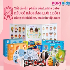 Cuộn Tranh Tô Màu Dán Tường Cho Bé Lalala Baby – Dài 3m, Kèm Kéo An Toàn, Không Bong Tường
