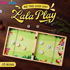 Đồ Chơi Board Game 5in1 Cho Bé – LalaPlay Nhiều Trò Dân Gian, Giúp Bé Thông Minh Hơn