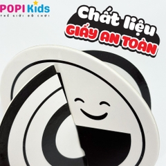 Đồ Chơi Treo Nôi Kích Thích Thị Giác 5D Lala Shapes – Treo Cũi Đen Trắng Đỏ Cho Bé Sơ Sin