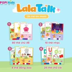 Máy Đọc Viết LalaTalk – Máy Đọc Thẻ Song Ngữ Kèm Bảng Viết Tự Xóa Thông Minh Cho Bé | Lalala Baby