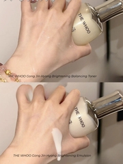 Bộ Chống Nắng Nâng Tông The Whoo Gong Jin Hyang Radiant White Tone Up Sunscreen Special Set