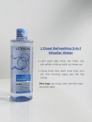 Nước Tẩy Trang L'Oreal Micellar Water