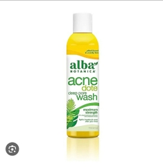 Sữa Rửa Mặt Alba Botanica Acnedote Deep Pore Wash 177ml