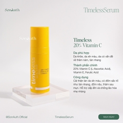 Tinh Chất Timeless Vitamin C Serum 30ml (NK)