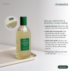 Bộ Dầu Gội Xả Aromatica Rosemary