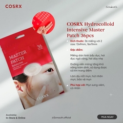 Dán Mụn Cosrx Master Patch Hydrocolloid (36 Patches)