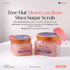 Tẩy Da Chết Cơ Thể Tree Hut Shea Sugar Scrub 255g (NK)