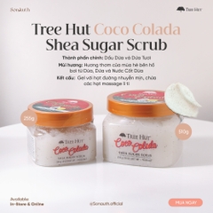 Tẩy Da Chết Cơ Thể Tree Hut Shea Sugar Scrub 255g (NK)