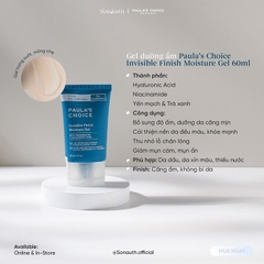Kem Dưỡng Paula’s Choice Skin Balancing Invisible Finish Moisture Gel 60ml