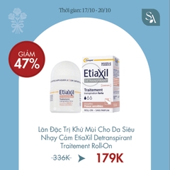 Lăn Khử Mùi EtiaXil Detranspirant Traitement Roll-On