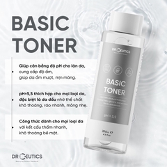 Nước Cân Bằng DrCeutics Basic Toner 200ml